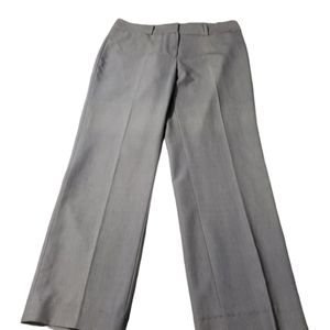 Zac & Rachel Gray flat front trouser pants sz 10